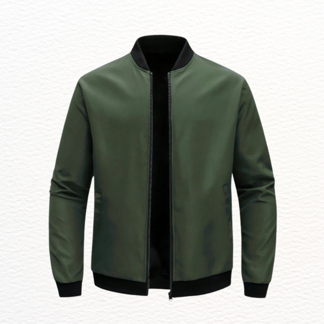 Men’s Collar Jacket – Lightweight Casual Business Coat