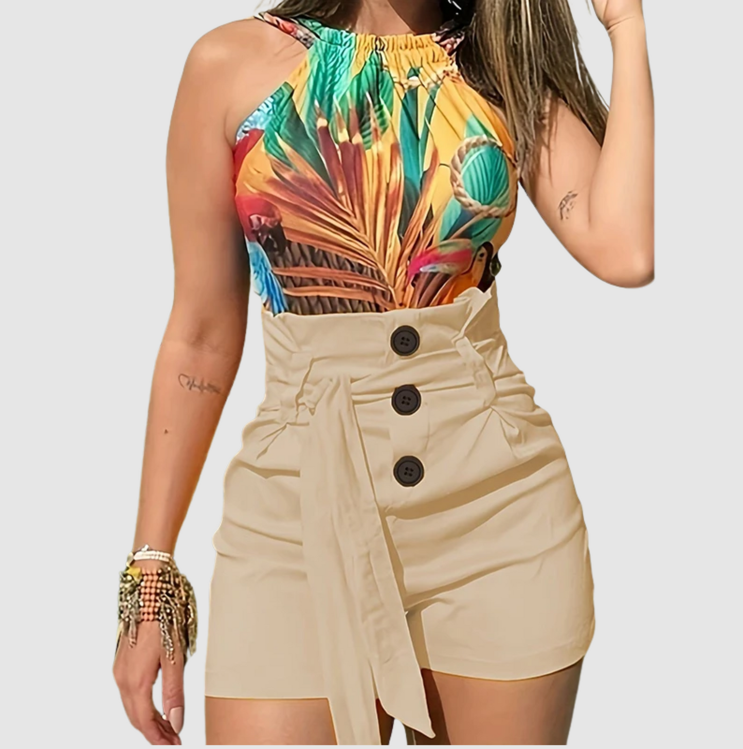 Women’s Y2K High Waist Summer Shorts