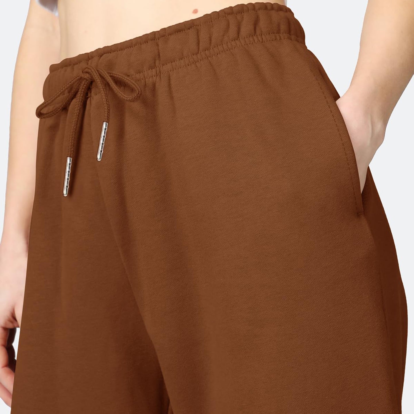High Waist Wide Leg Joggers,