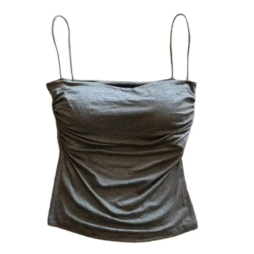 Women’s Sleeveless Tank Top with Chest Pads