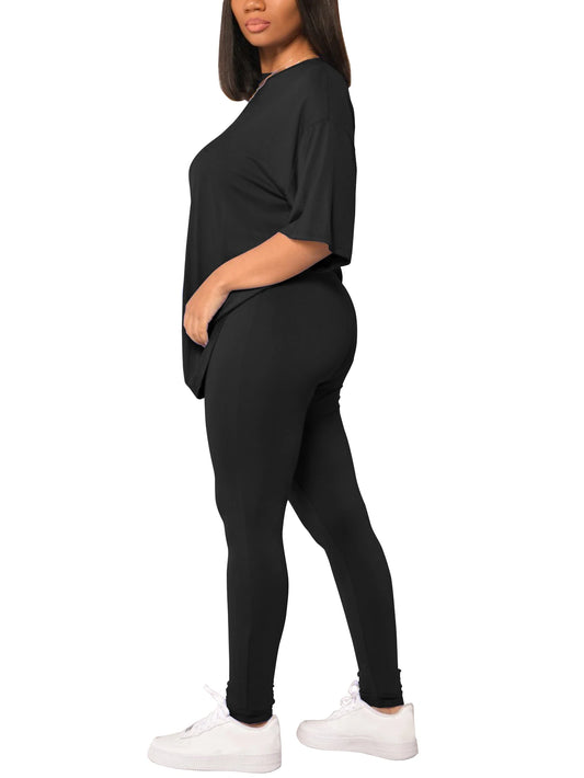 Women’s 2-Piece Jogger Set – Sweatshirt & Sweatpants - Mishen Aura