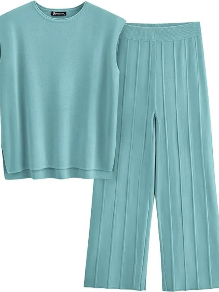 Women's Casual Knitwear Suit Spring Summer