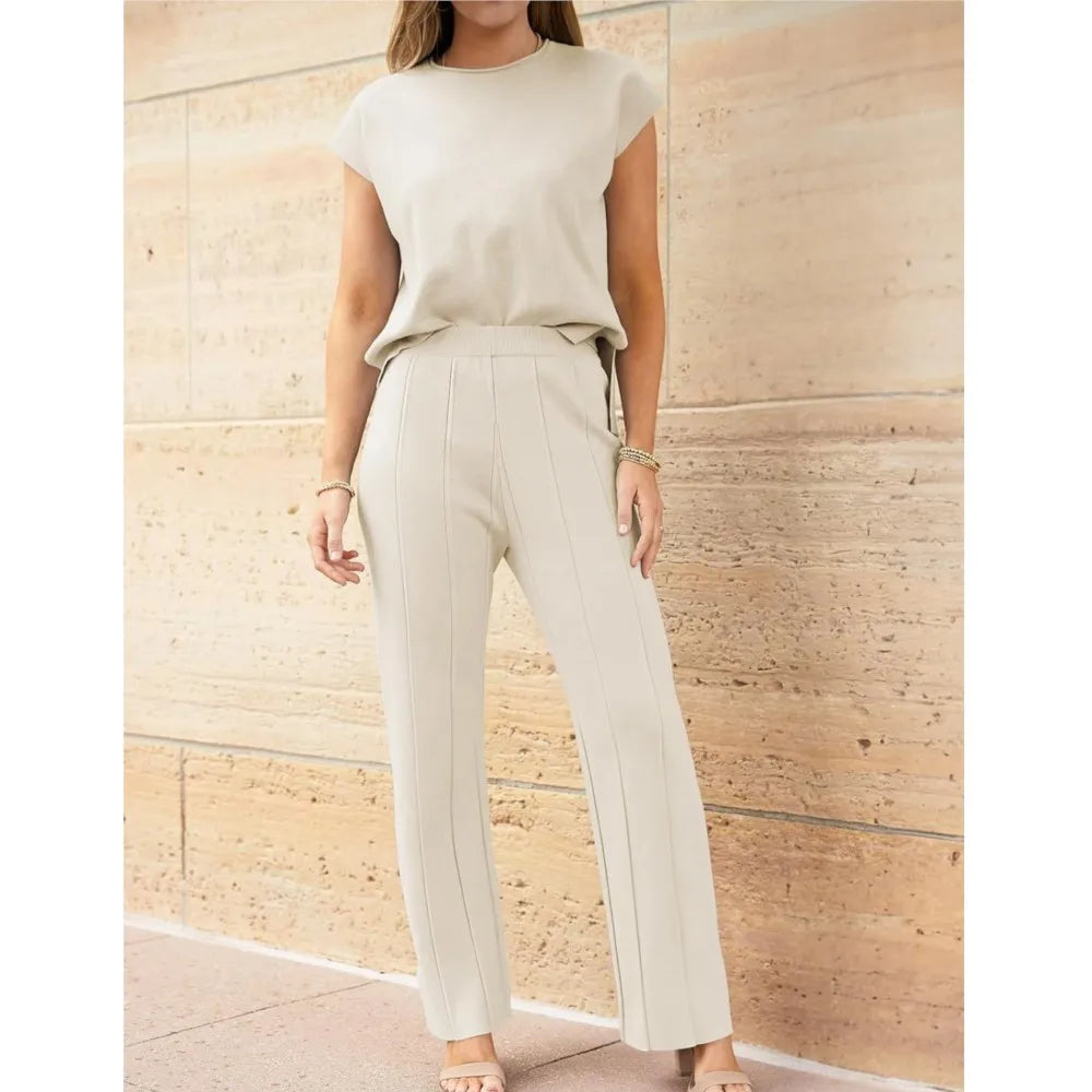 Women's Casual Knitwear Suit Spring Summer