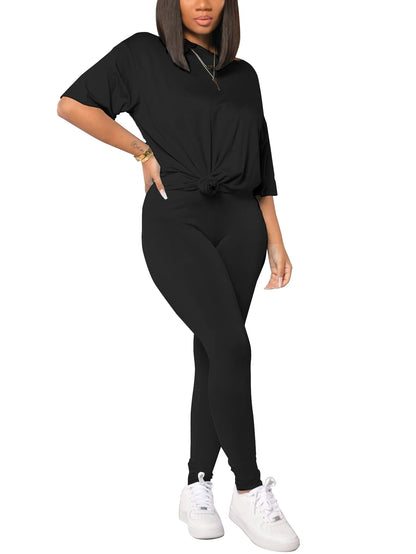 Women’s 2-Piece Jogger Set – Sweatshirt & Sweatpants