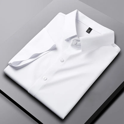 Men's Business Casual Short Sleeved Shirt