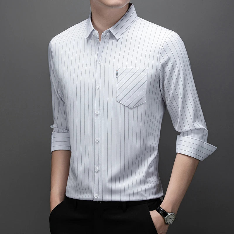 Business Casual Long Sleeved Shirt