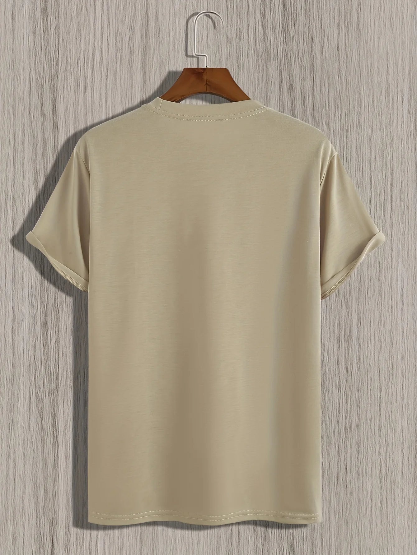 Men’s Cotton Summer T-Shirt – Slim Fit PARIS Print
