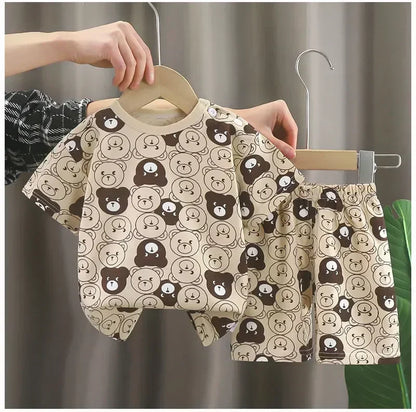 2PCS Summer Cotton Set – Boys & Girls