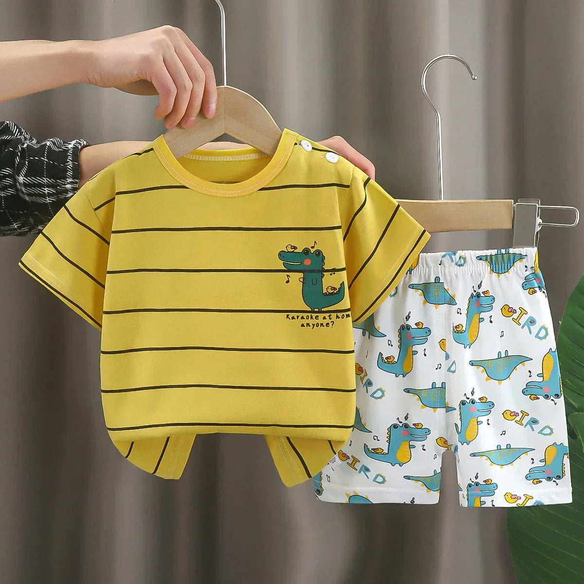 2PCS Summer Cotton Set – Boys & Girls