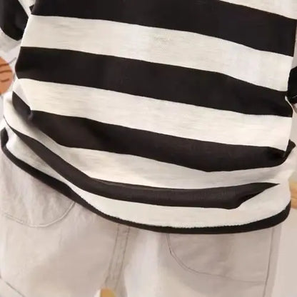 Baby Boys Summer Cotton Set – Stylish T-Shirt & Shorts Outfit
