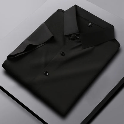 Men's Business Casual Short Sleeved Shirt