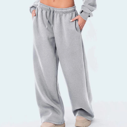 High Waist Wide Leg Joggers,