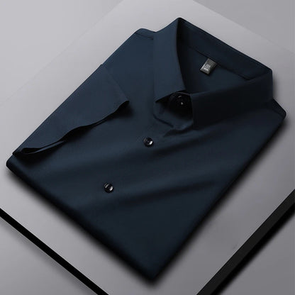 Men's Business Casual Short Sleeved Shirt