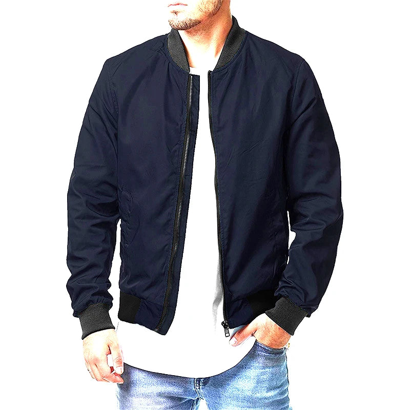 Bomber CasualAutumn Zipper Men's Jackets
