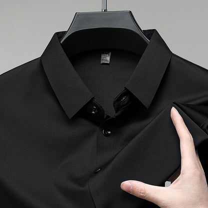 Business Casual Short Sleeved Shirt Comfortable and Versatile Top