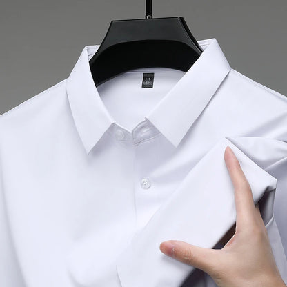 Business Casual Short Sleeved Shirt Comfortable and Versatile Top