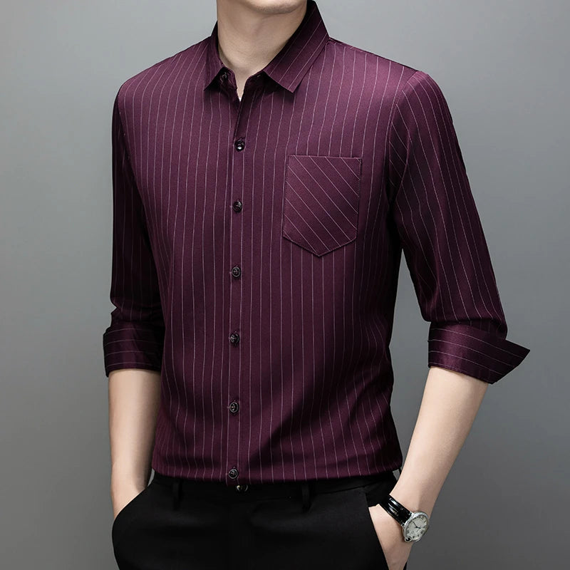Business Casual Long Sleeved Shirt