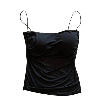 Women’s Sleeveless Tank Top with Chest Pads