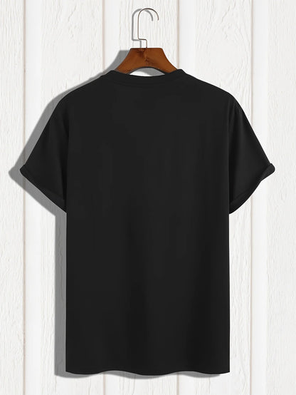 Men’s Cotton Summer T-Shirt – Slim Fit PARIS Print