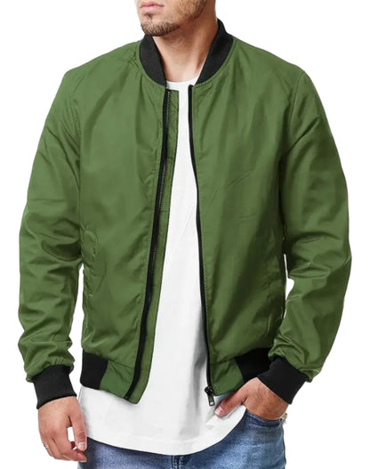 Bomber CasualAutumn Zipper Men's Jackets