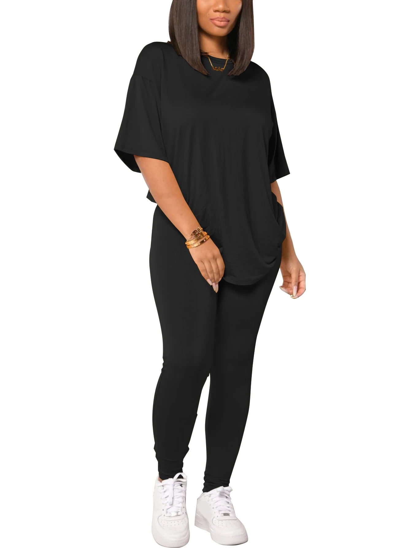 Women’s 2-Piece Jogger Set – Sweatshirt & Sweatpants