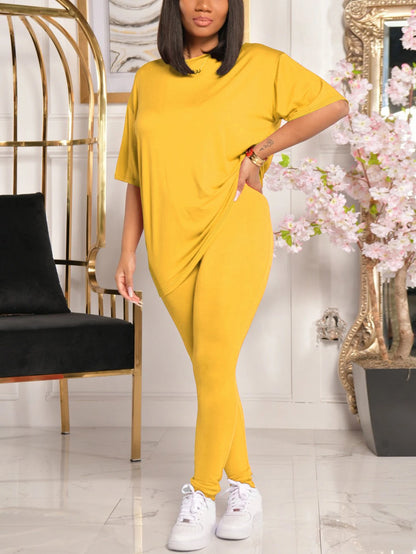 Women’s 2-Piece Jogger Set – Sweatshirt & Sweatpants
