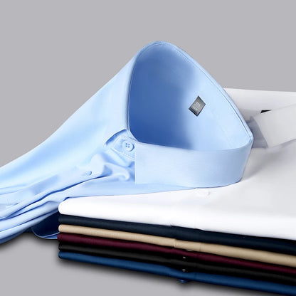 Men's Business Casual Short Sleeved Shirt