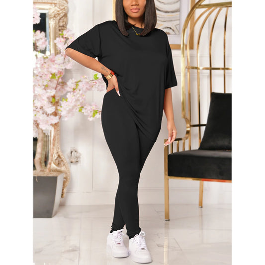 Women’s 2-Piece Jogger Set – Sweatshirt & Sweatpants