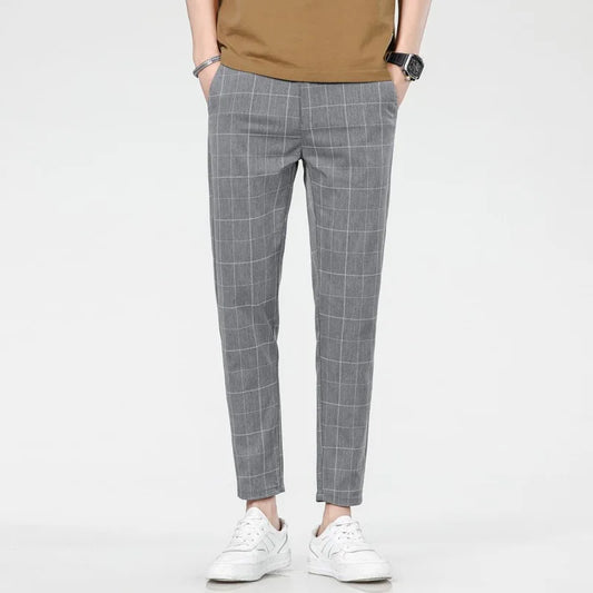 New Checkered Fashion Style Men's Pant