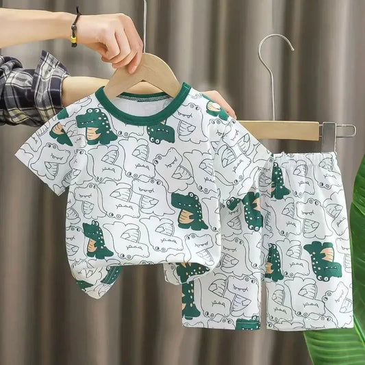 2PCS Summer Cotton Set – Boys & Girls