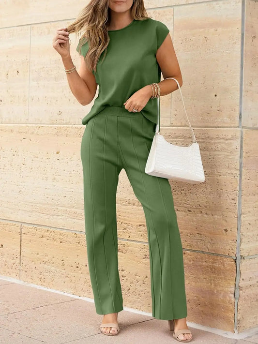Women's Casual Knitwear Suit Spring Summer