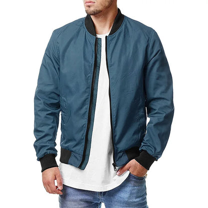 Bomber CasualAutumn Zipper Men's Jackets