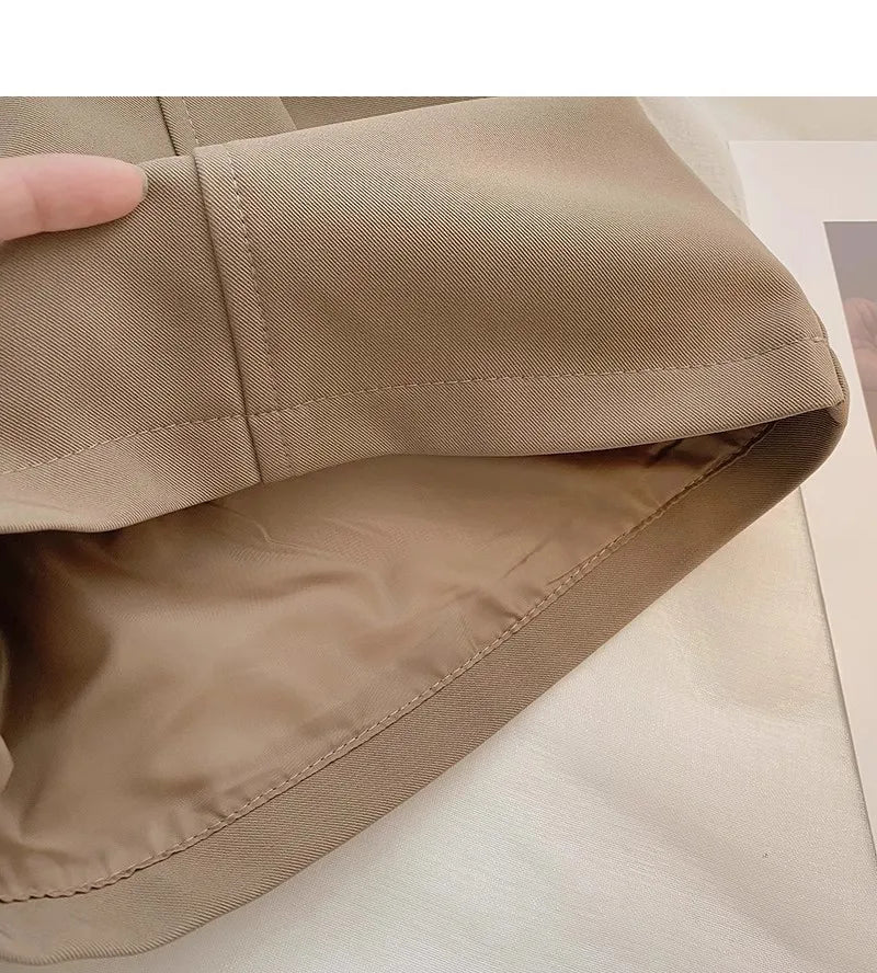 High Waist A-Line Shorts