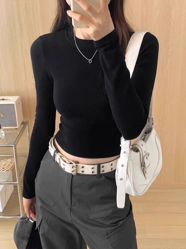 Casual Slim Fit Long Sleeve T-Shirt