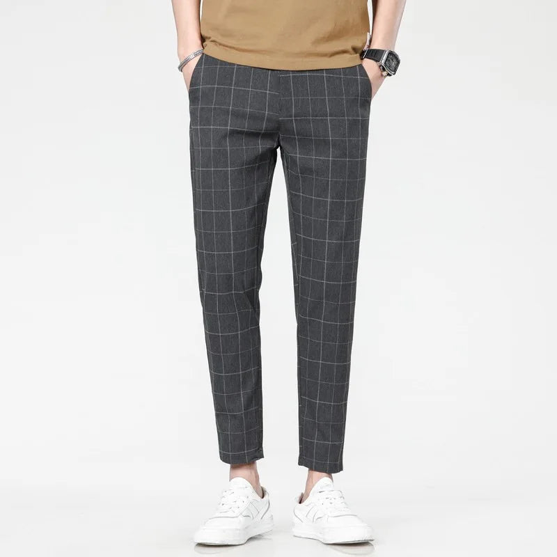 New Checkered Fashion Style Men's Pant