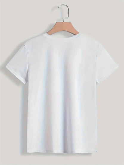 90s Paris Graphic T-Shirt – Women’s Casual Short Sleeve Top