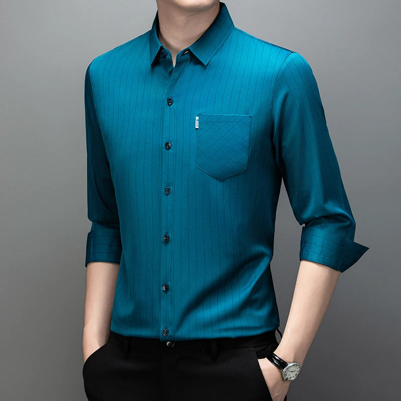 Business Casual Long Sleeved Shirt