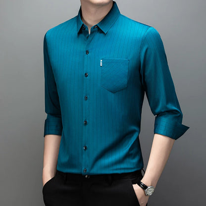 Business Casual Long Sleeved Shirt