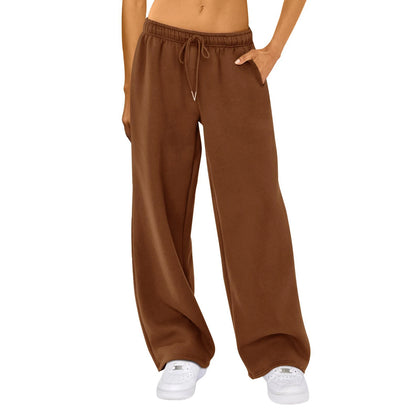 High Waist Wide Leg Joggers,