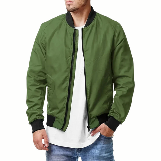 Bomber CasualAutumn Zipper Men's Jackets